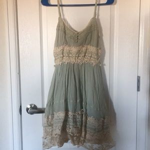 BABYDOLL DRESS WITH LACE
